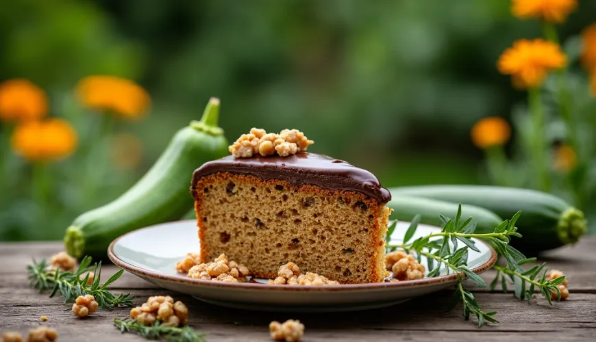 Eccellente dolce di zucchine che porta l'estate sulla tua tavola