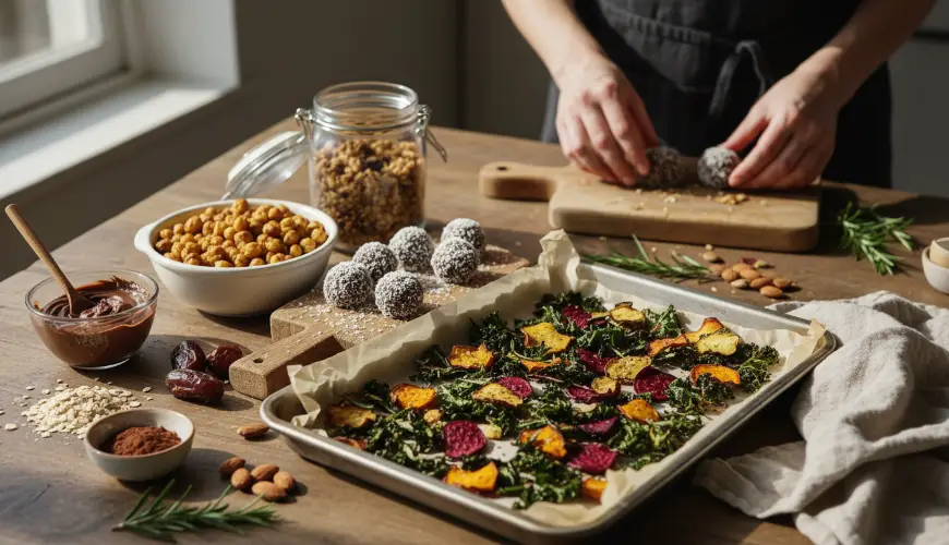 Provate alternative casalinghe agli snack poco salutari