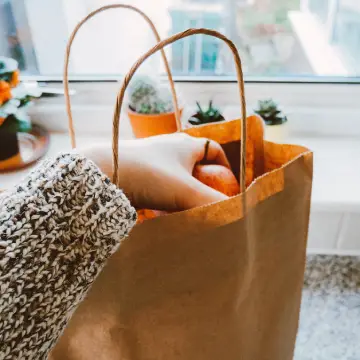 Tutto per lo shopping senza imballaggi